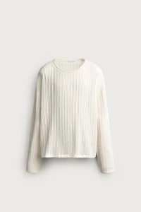 TEXTURED RELAXED FIT T-SHIRT