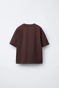 T-SHIRT À IMPRIMÉ CARRÉ