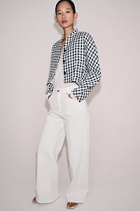ZW COLLECTION PLAID JACKET