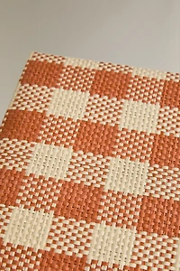 KIDS FOLDABLE CHECKERED BASKET