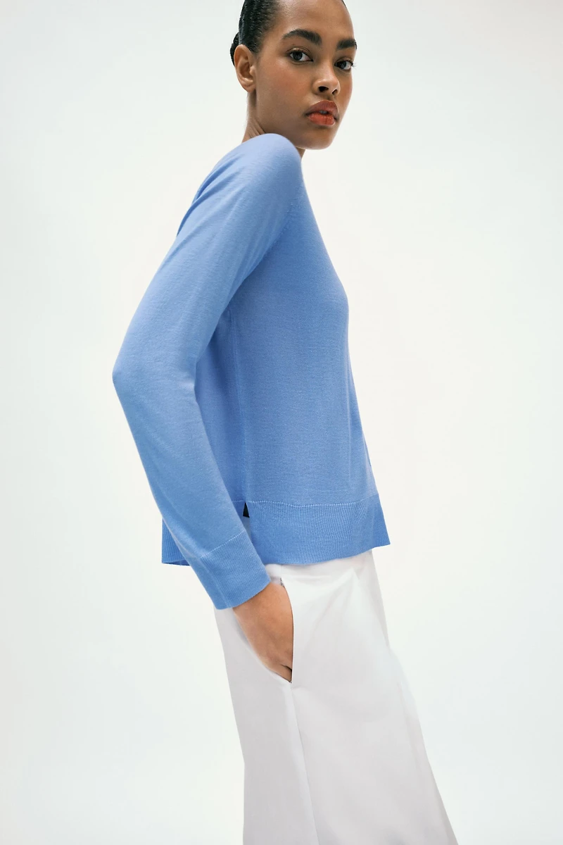 BASIC FINE KNIT JUMPER