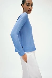 BASIC FINE KNIT JUMPER