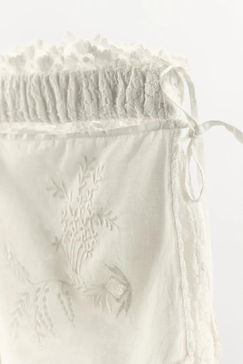 SHORT BRODERIES ET DENTELLE