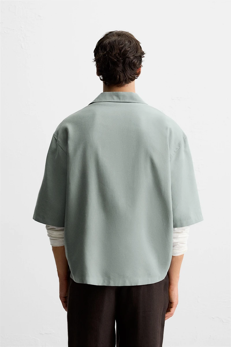 RELAXED FIT FLUID SHIRT