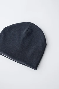 BONNET RÉVERSIBLE RAYURES CANNELÉ