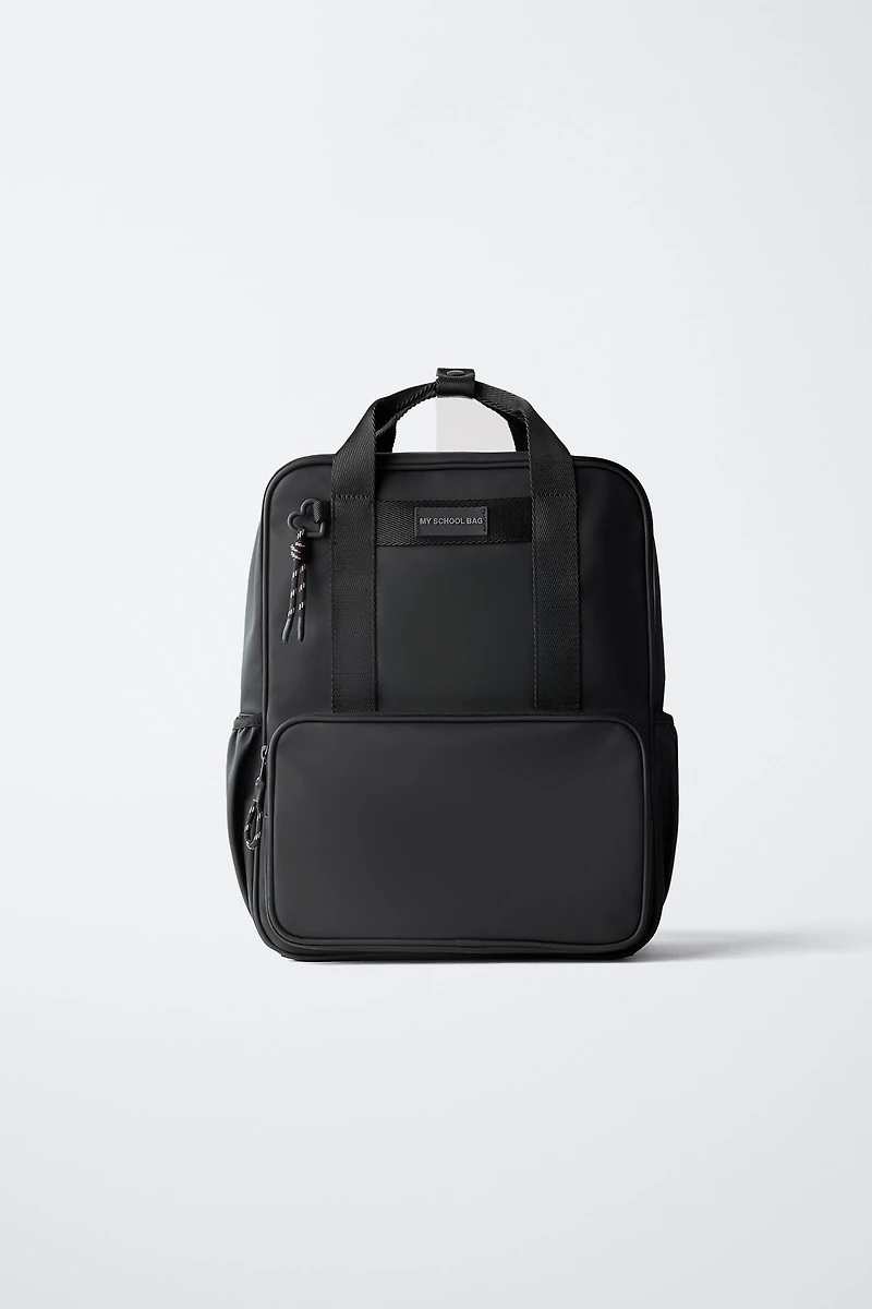 RUBBERIZED SCHOOL BACKPACK