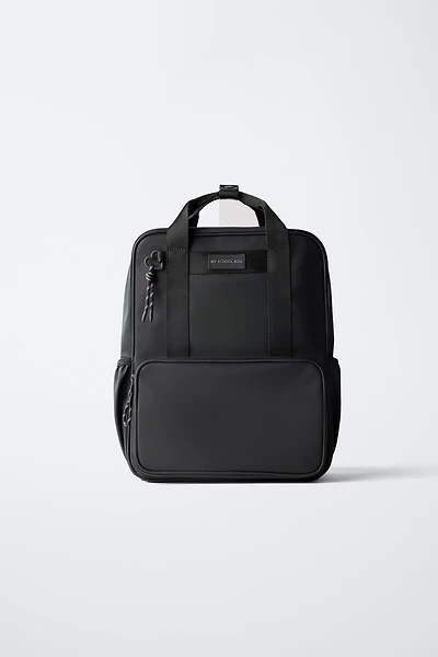 RUBBERIZED SCHOOL BACKPACK