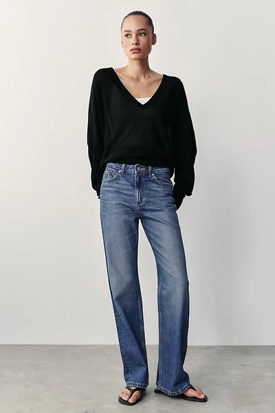 Z1975 HIGH RISE REGULAR LONG LENGTH JEANS
