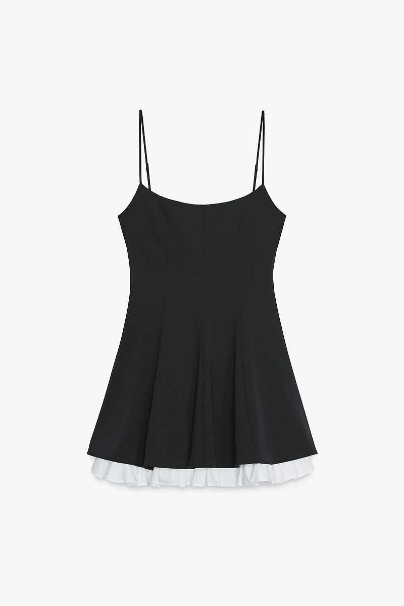 TRIM SHORT DRESS
