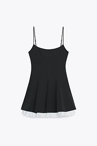 TRIM SHORT DRESS