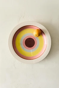 PLAT CÉRAMIQUE CERCLES X COLLAGERIE