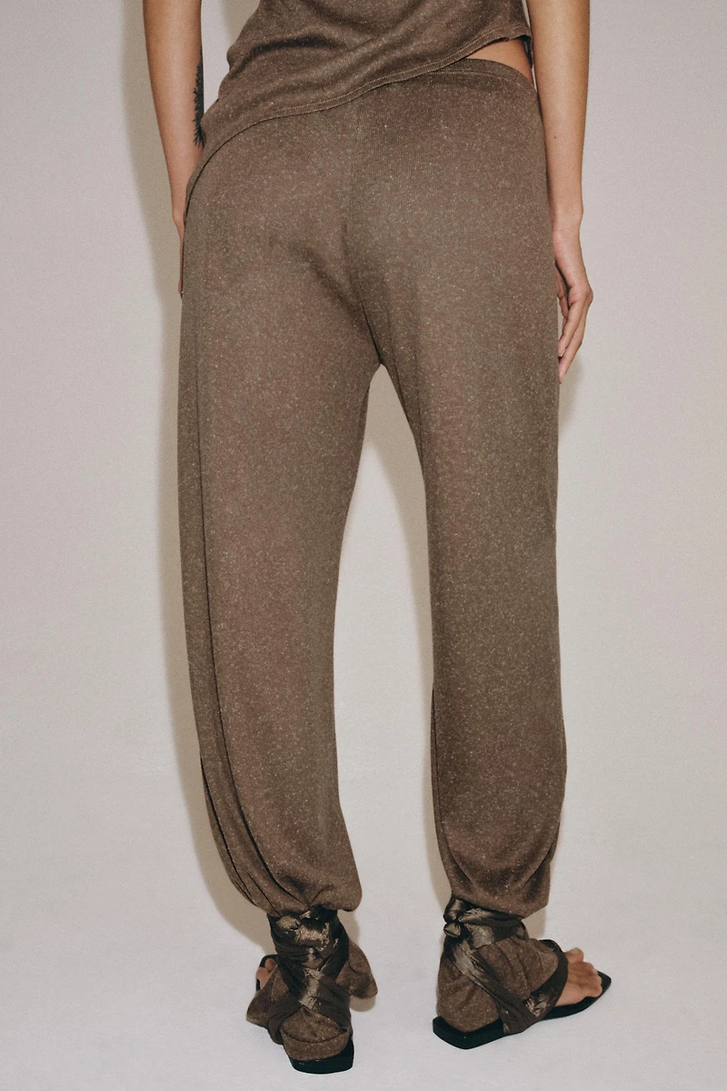 PANTALON DROIT RUSTIQUE