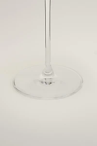 PLAIN CRYSTALLINE FLUTE GLASS
