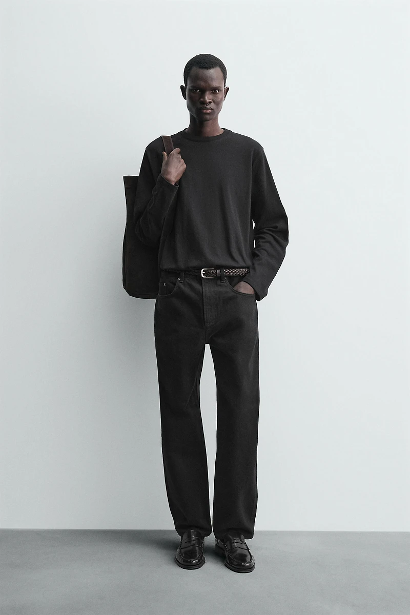 LONG SLEEVE SEAM T-SHIRT