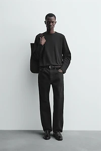 LONG SLEEVE SEAM T-SHIRT