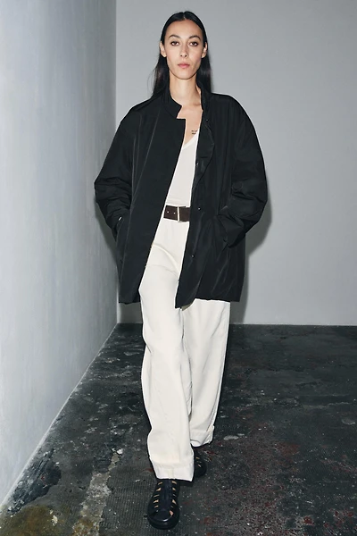 VESTE OVERSIZE EN NYLON ZW COLLECTION