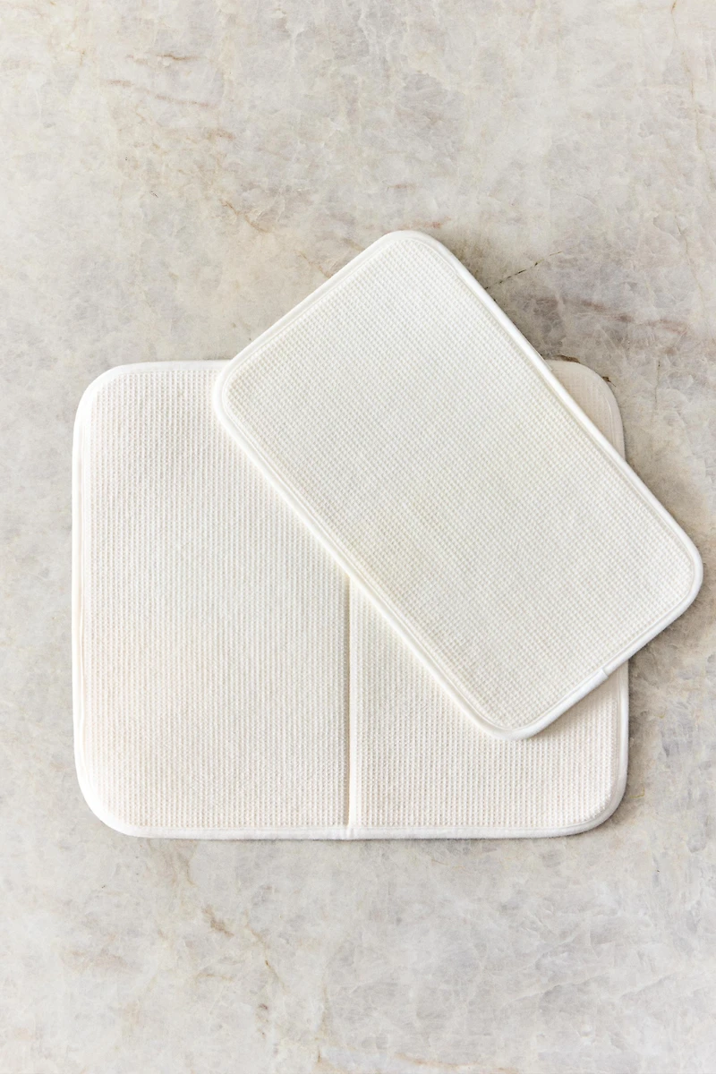 TAPIS ÉGOUTTOIR ASSIETTES