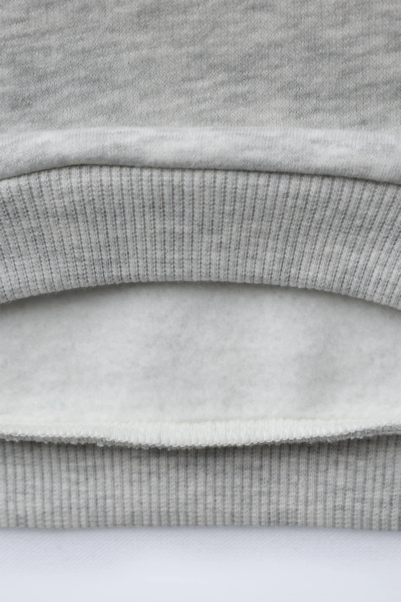 BONILLA A LA VISTA ® X ZARA EMBROIDERED SWEATSHIRT