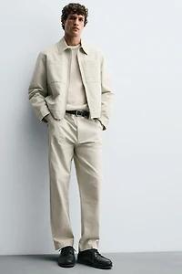 CANVAS TEXTURED PANTS