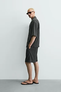 TEXTURED RELAXED FIT SHIRT