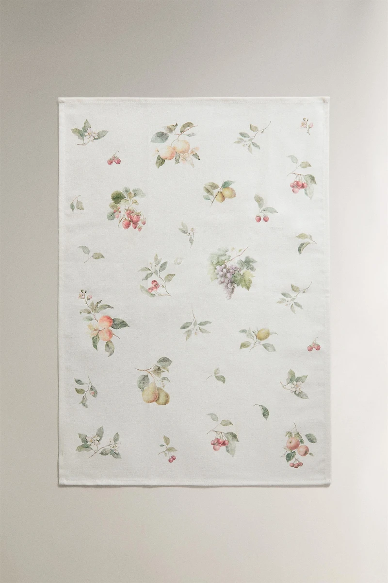 PACK OF COTTON FLORAL TEA TOWELS (PACK OF 2)