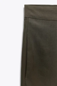ZW COLLECTION FRONT PLEAT PANTS