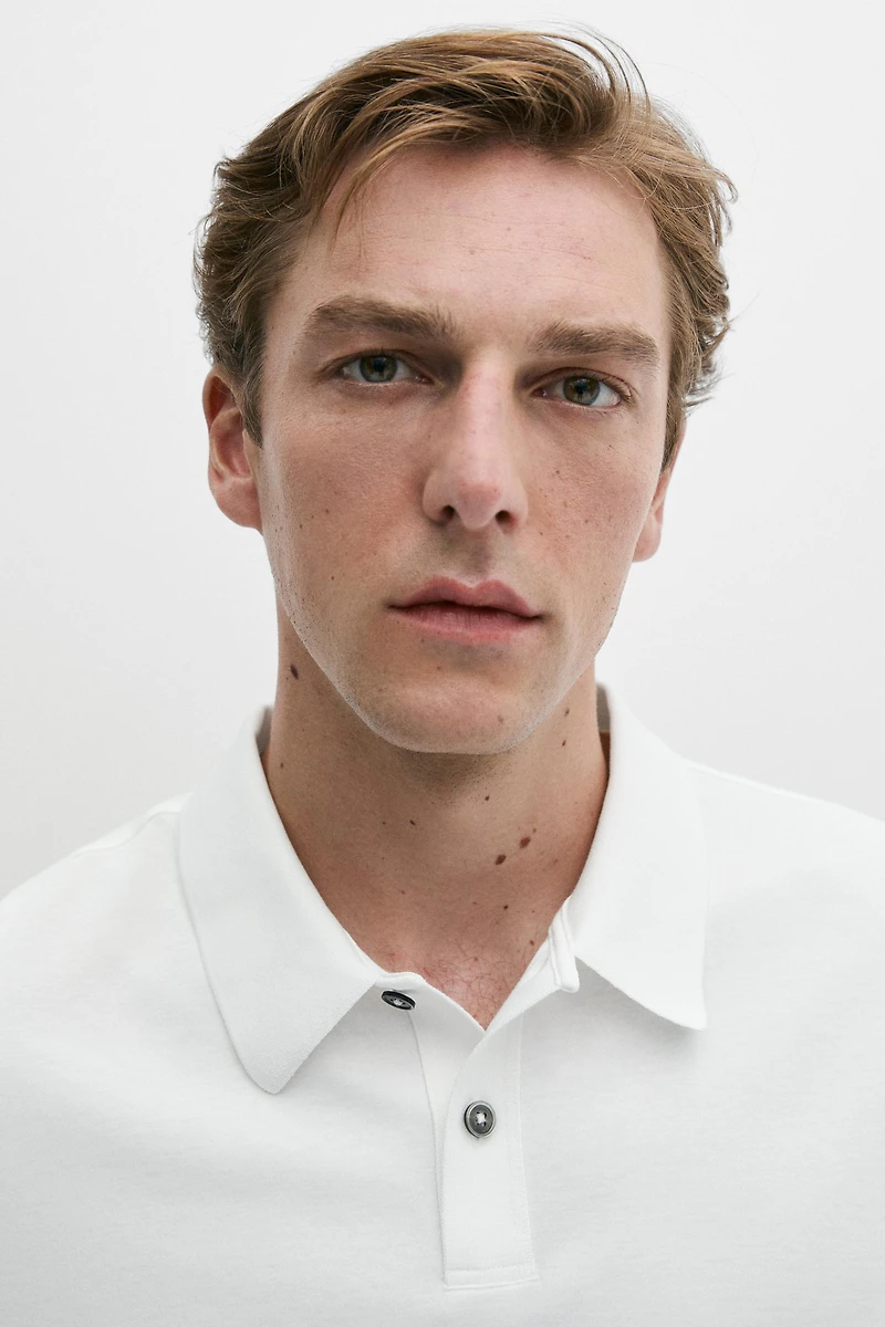 Polo manches courtes 100% coton