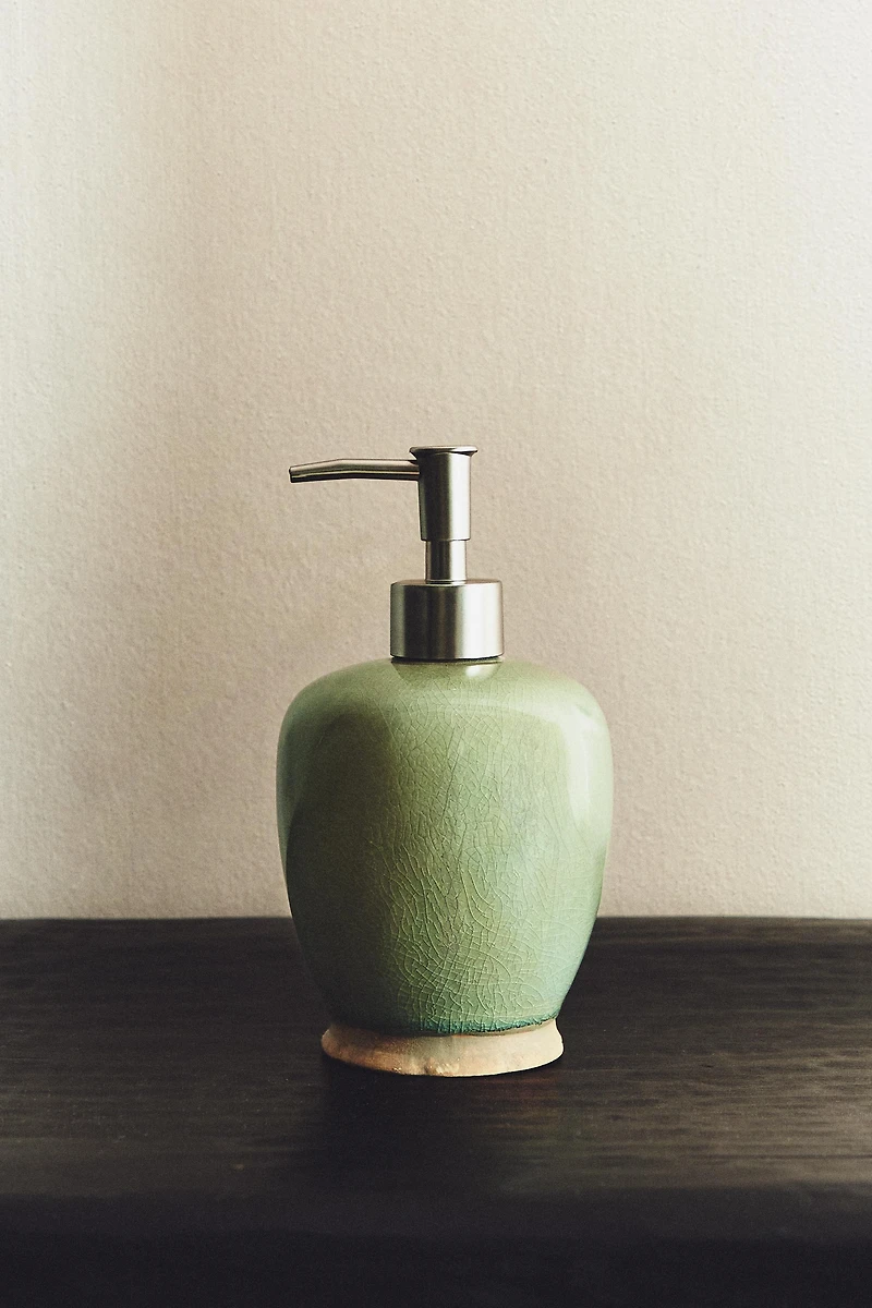 DISTRIBUTEUR SAVON VERDÂTRE