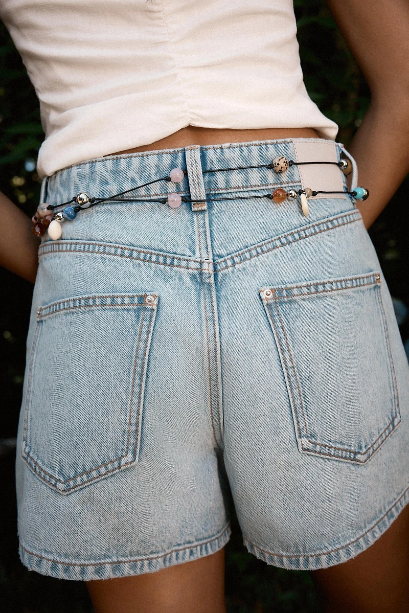 Z1975 MOM FIT MID-RISE SHORTS