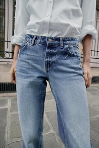 Z1975 LOW RISE STRAIGHT JEANS