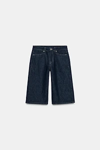 BERMUDA EN JEAN TAILLE MOYENNE ZW COLLECTION