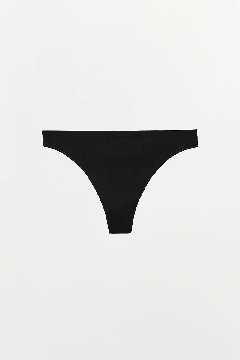 PLAIN SEAMLESS THONG