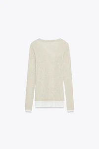 T-SHIRT EFFET DOUBLE