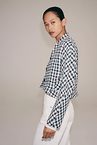 ZW COLLECTION PLAID JACKET