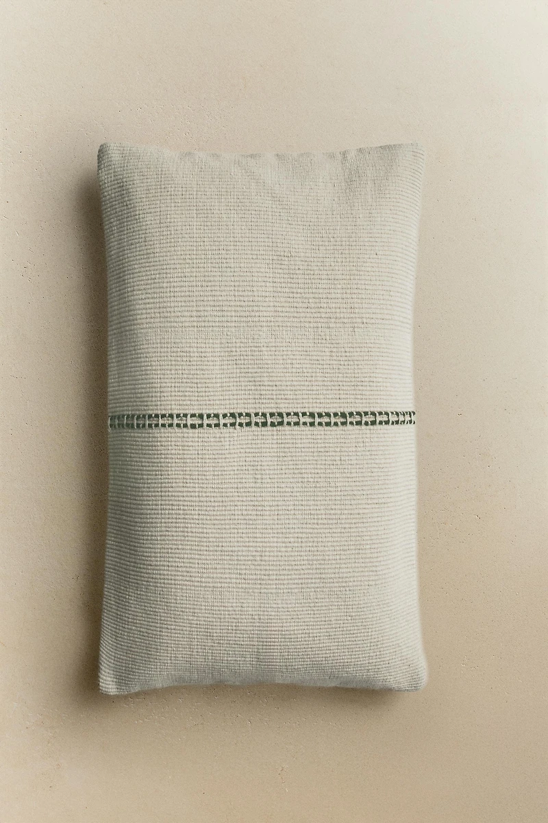 DOUBLE LINE CUSHION COVER