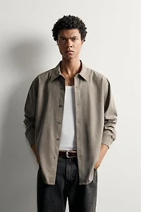 RELAXED FIT FLUID SHIRT