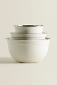 STACKABLE KITCHEN MIXING BOWL
