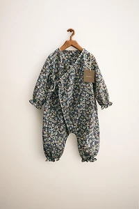 ZARA TIMELESS - COMBINAISON LONGUE À FLEURS