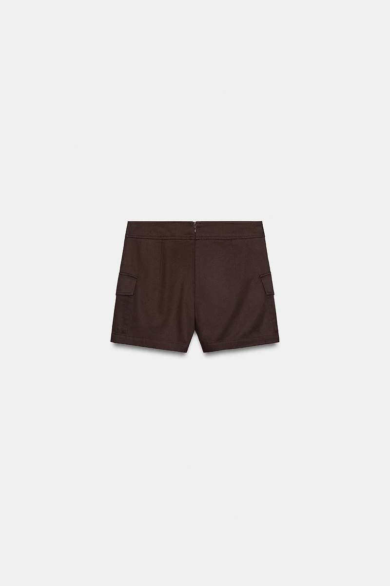 JUPE-PANTALON CARGO
