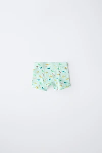 3-6 ANS/ LOT DE CINQ BOXERS REQUINS