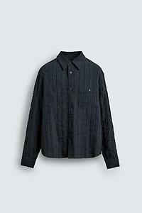 STRIPED JACQUARD SHIRT
