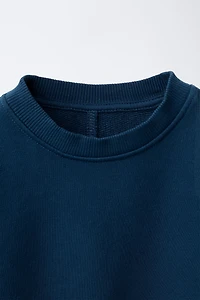 SWEATSHIRT AND WIDE LEG PANTS SET WITH LABEL