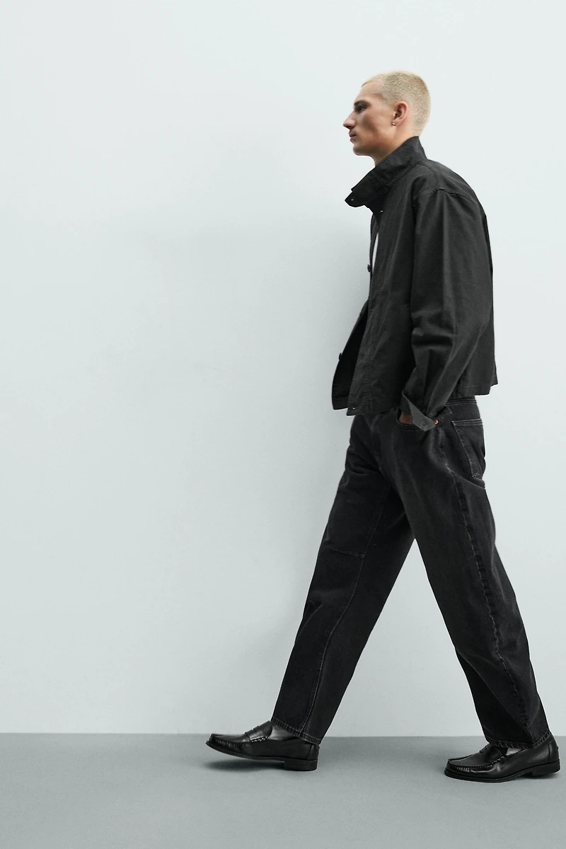 RELAXED BARREL FIT JEANS
