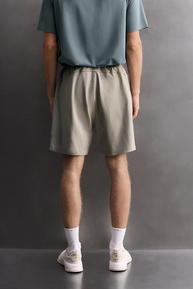 9" COTTON BLEND TRAINING SHORTS