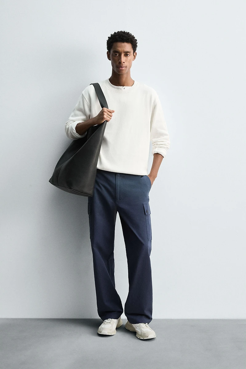 PULL EN COTON ET CHANVRE