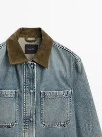 Denim jacket with pockets
