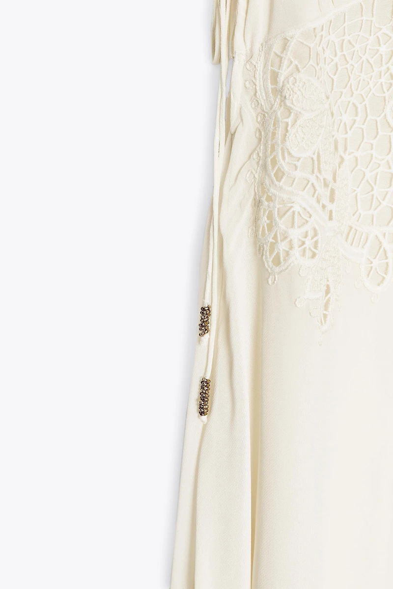 ROBE ASYMÉTRIQUE CROCHET ZW COLLECTION