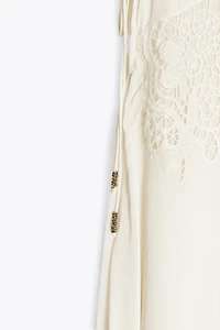 ROBE ASYMÉTRIQUE CROCHET ZW COLLECTION