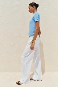 TRIM KNIT TOP