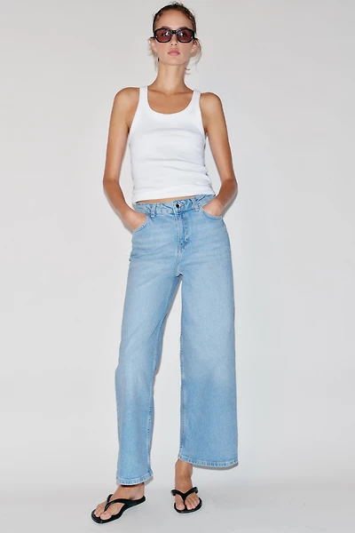 Z1975 HIGH-WAIST COMFORT CULOTTE JEANS